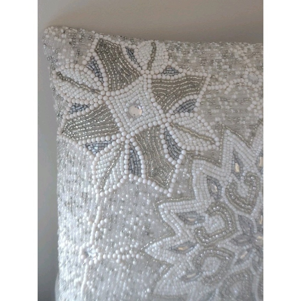 pier one imports Beaded pillow - Picture 4 of 13